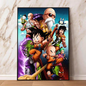 Arte de Pared Exclusivo Dragon Ball Goku para Decoración Moderna - GambareG