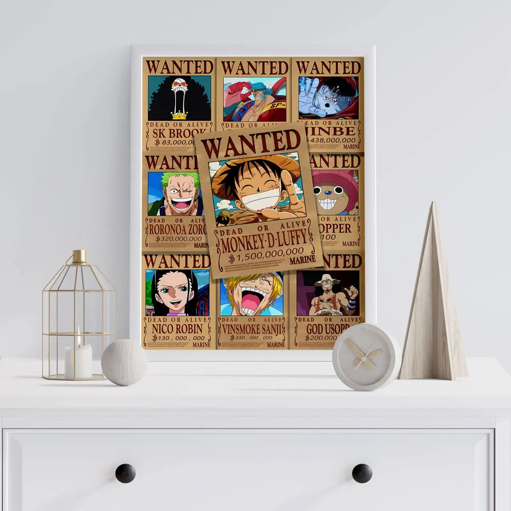 Póster One Piece WANTED