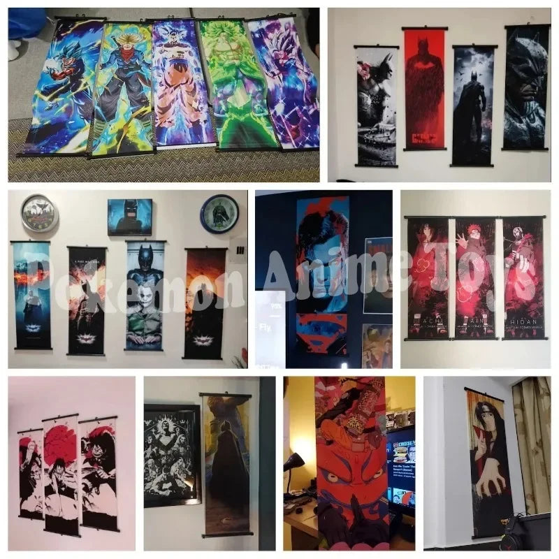 Mural Colgante Gojo Satoru de Jujutsu Kaisen para Decoración de Pared