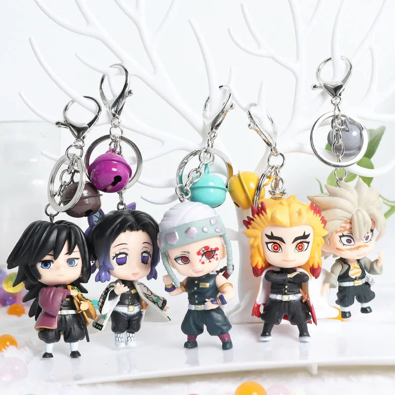Llavero Exclusivo Demon Slayer Kamado Tanjirou y Nezuko - Accesorio de Cosplay