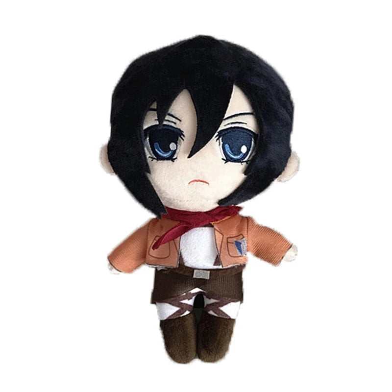 Muñeca de Peluche Mikasa Ackerman de Attack on Titan - Regalo Perfecto para Fans