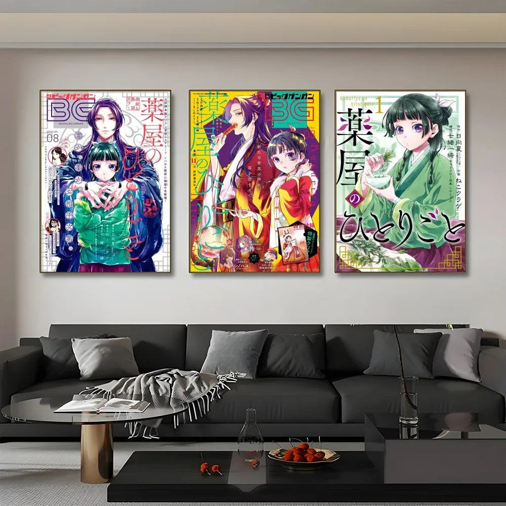 Póster A-Apothecary Diaries Maomao - Arte Adhesivo Estilo Anime