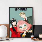 Póster Vintage Anime Spy x Family en Papel Premium - Decoración Elegante