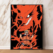 Póster y Pintura de Naruto y Gaara - Arte de Alta Calidad para Coleccionistas