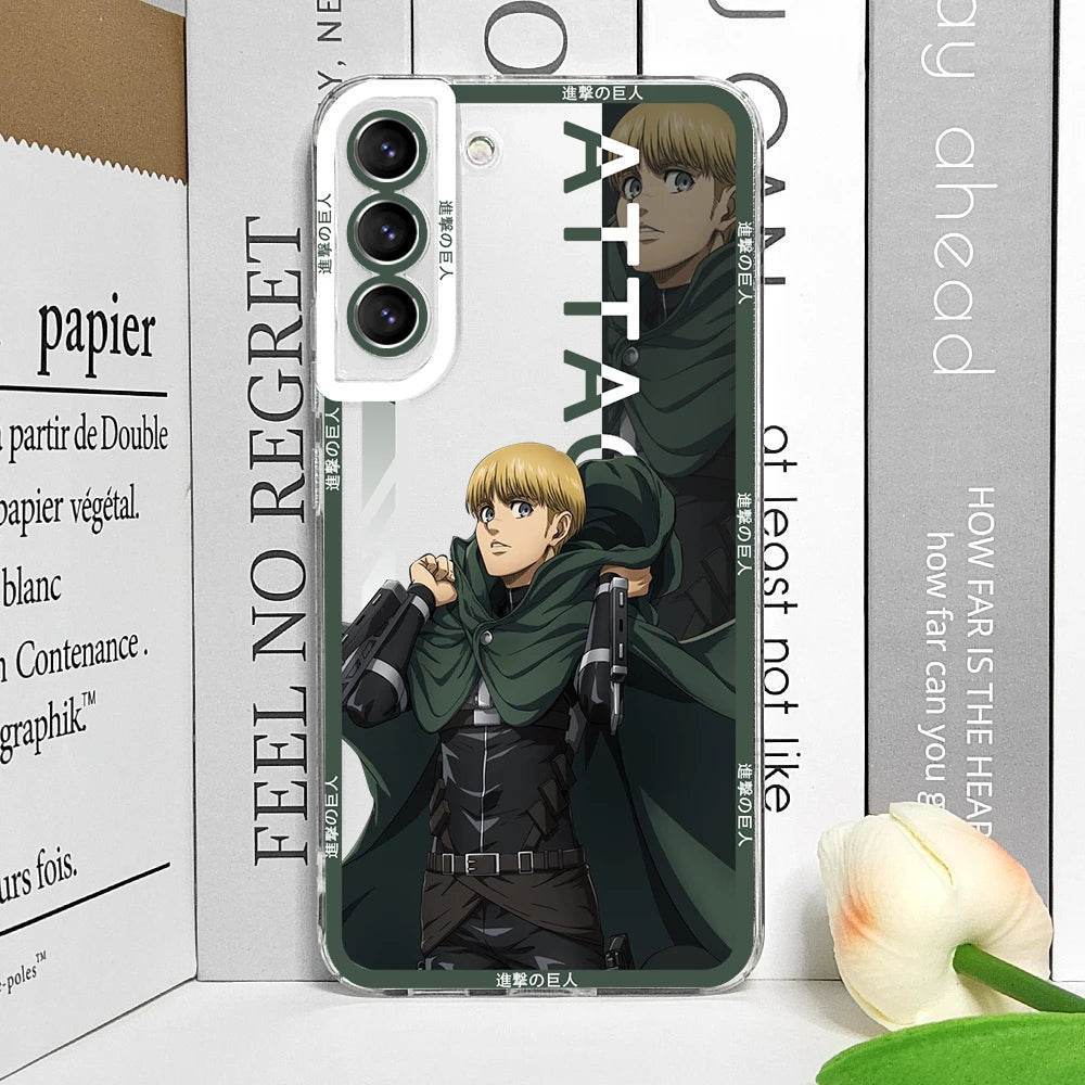 Funda de Teléfono Attack on Titan para Samsung Galaxy - Edición Limitada