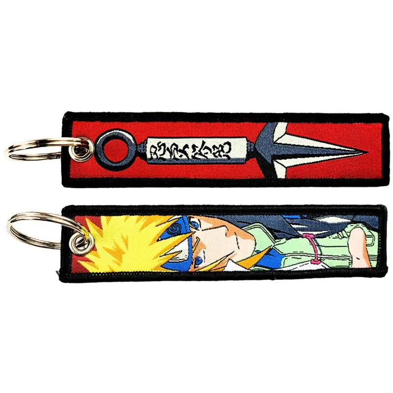 Llavero Bordado Naruto Itachi - Accesorio Exclusivo para Fans del Anime