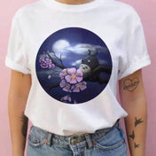 Camiseta de Verano Unisex Studio Ghibli My Neighbor Totoro Kawaii - GambareG