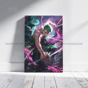 Lienzo Decorativo ONE PIECE - Arte de Monkey D. Luffy Sin Marco
