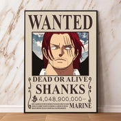 Póster One Piece WANTED