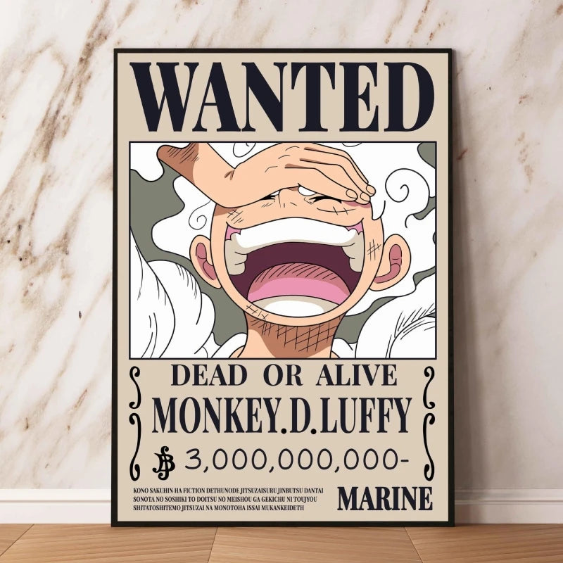 Póster One Piece WANTED