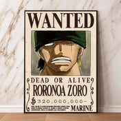 Póster One Piece WANTED