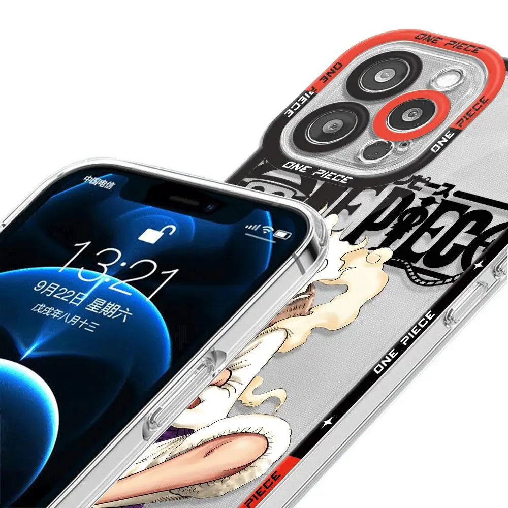 Funda Transparente One Piece para iPhone: Estilo y Protección Exclusiva