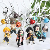 Llavero Exclusivo Demon Slayer Kamado Tanjirou y Nezuko - Accesorio de Cosplay