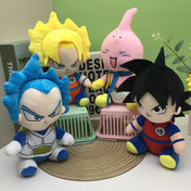 Peluche Exclusivo Dragon Ball 20cm - Piccolo, Goku Super Saiyan y Vegeta