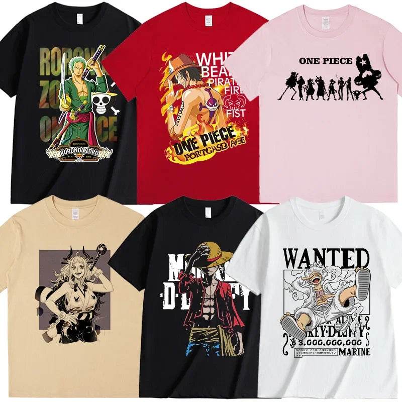 Camiseta Unisex ONE PIECE Luffy - Estilo Casual y Exclusivo - GambareG