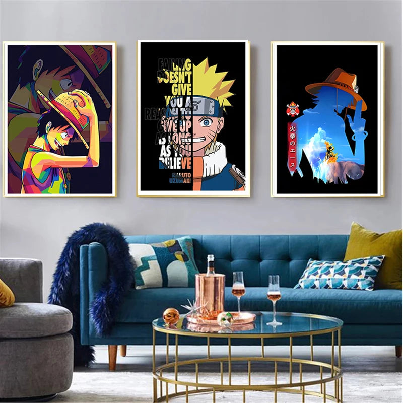 Póster Mural de Lona Naruto