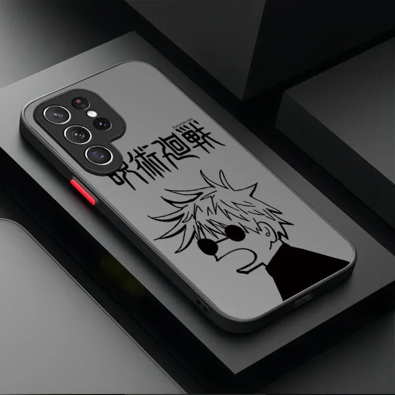 Funda rígida mate Jujutsu Kaisen para Samsung Galaxy