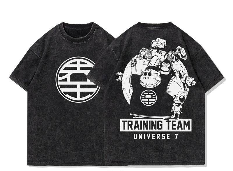 Camiseta Oversize Unisex Dragon Ball - Edición Limitada Retro - GambareG