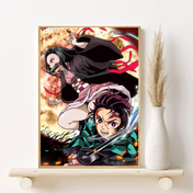 Póster HD Demon Slayer - Decoración Exclusiva y Aesthetic