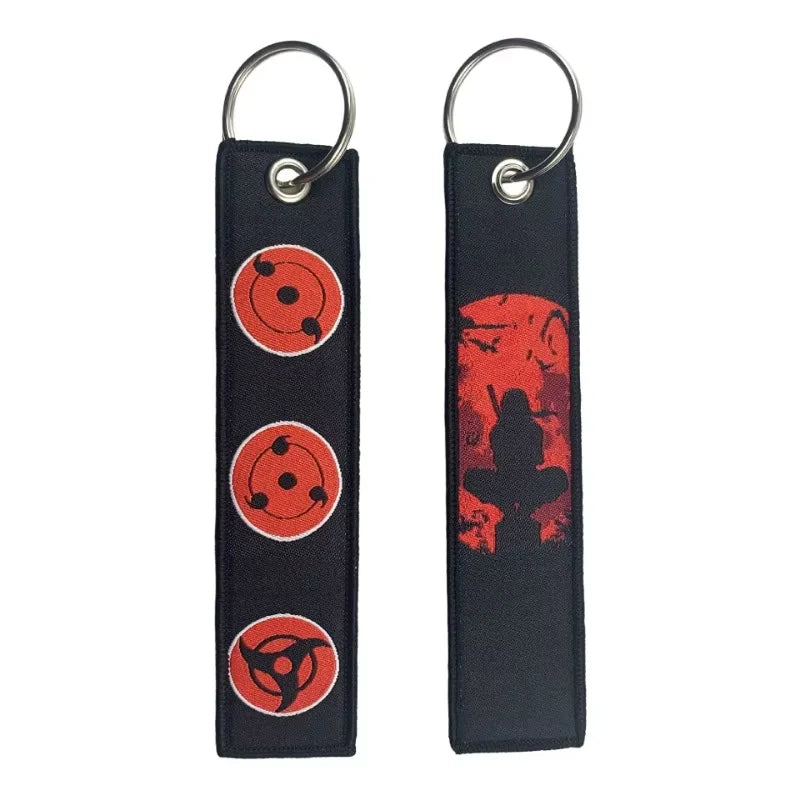 Llavero Bordado Naruto Itachi - Accesorio Exclusivo para Fans del Anime