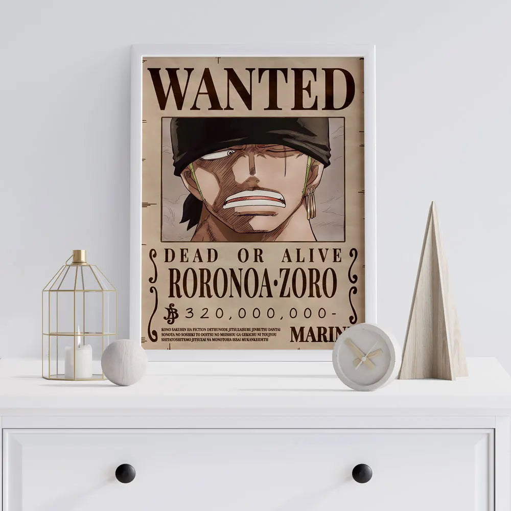 Póster One Piece WANTED