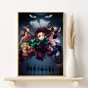 Póster HD Demon Slayer - Decoración Exclusiva y Aesthetic