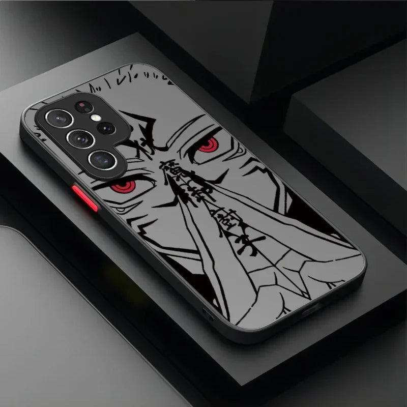 Funda rígida mate Jujutsu Kaisen para Samsung Galaxy