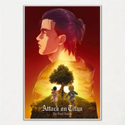 Póster Exclusivo de Attack On Titan para Decoración Moderna