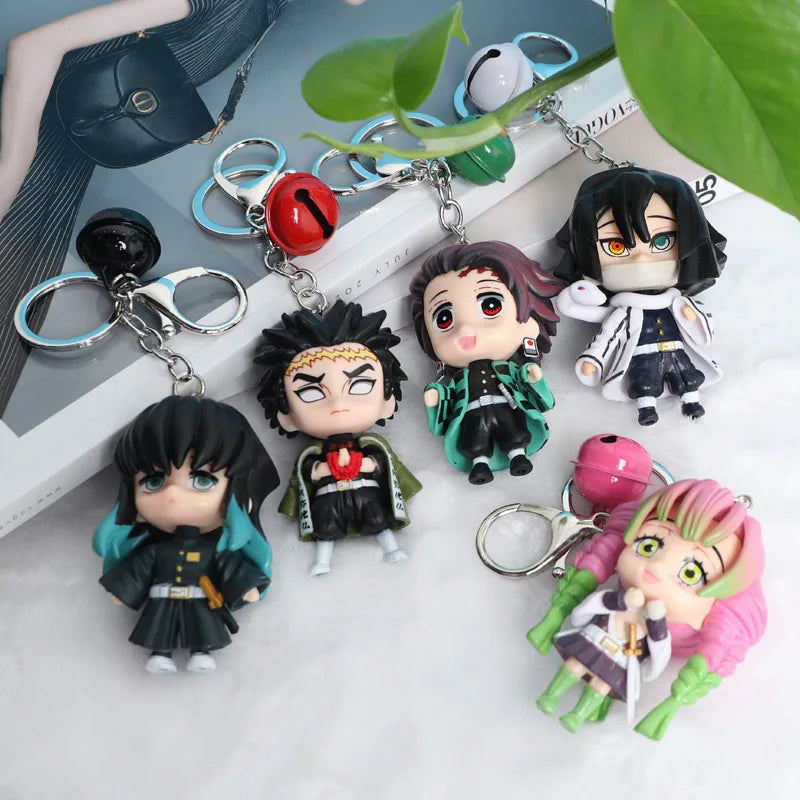 Llavero Exclusivo Demon Slayer Kamado Tanjirou y Nezuko - Accesorio de Cosplay