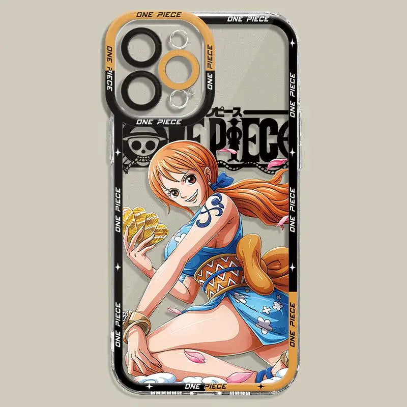 Funda Transparente One Piece para iPhone: Estilo y Protección Exclusiva