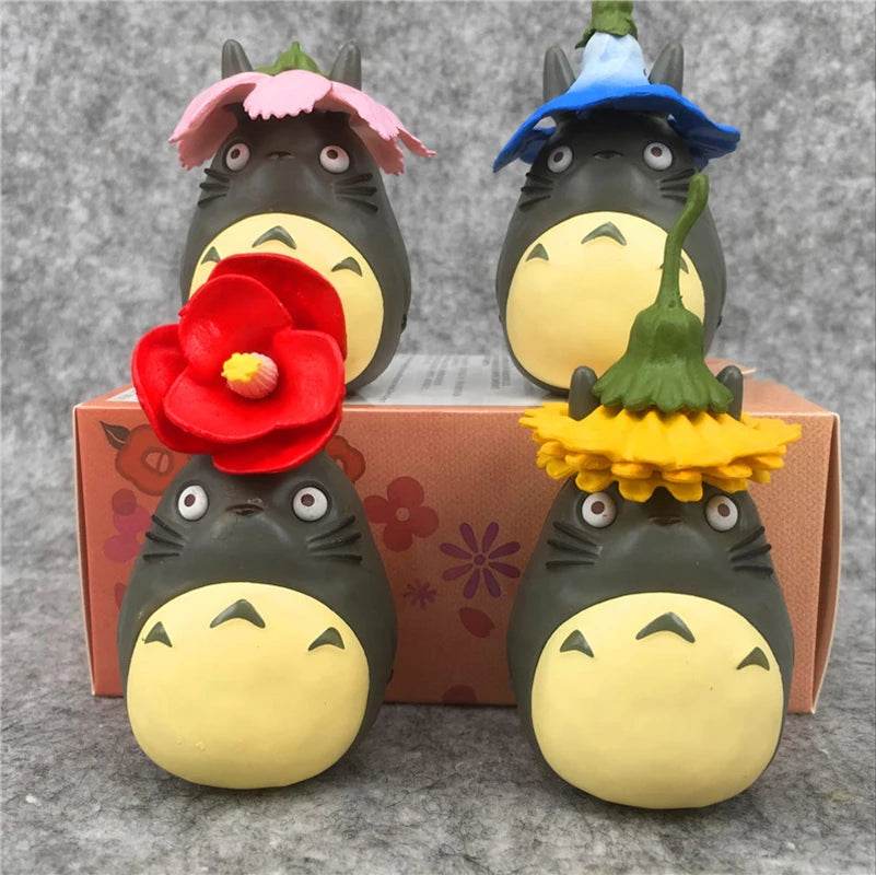 Figura de Acción Mini Totoro - Estatua Kawaii PVC Coleccionable - GambareG