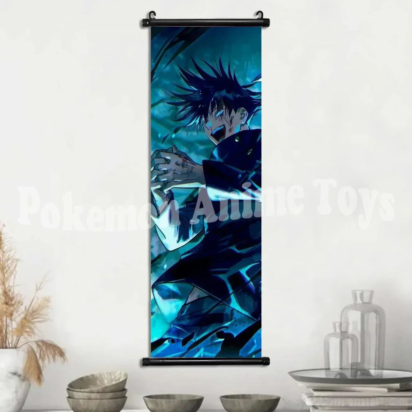 Mural Colgante Gojo Satoru de Jujutsu Kaisen para Decoración de Pared