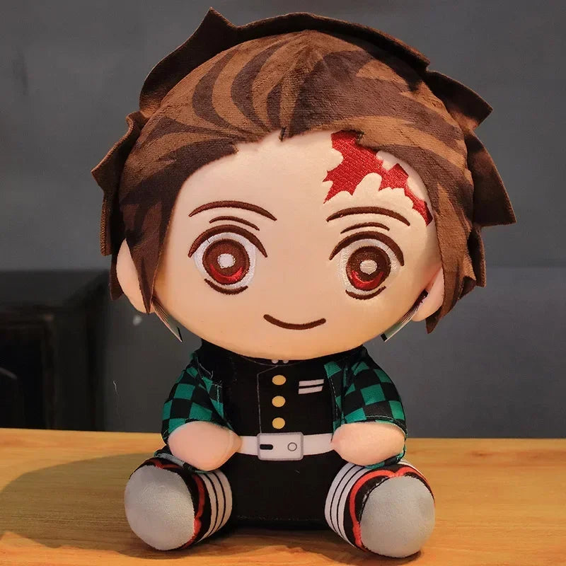 Muñeco de Peluche Demon Slayer 20cm - Tanjirou, Nezuko y Zenitsu
