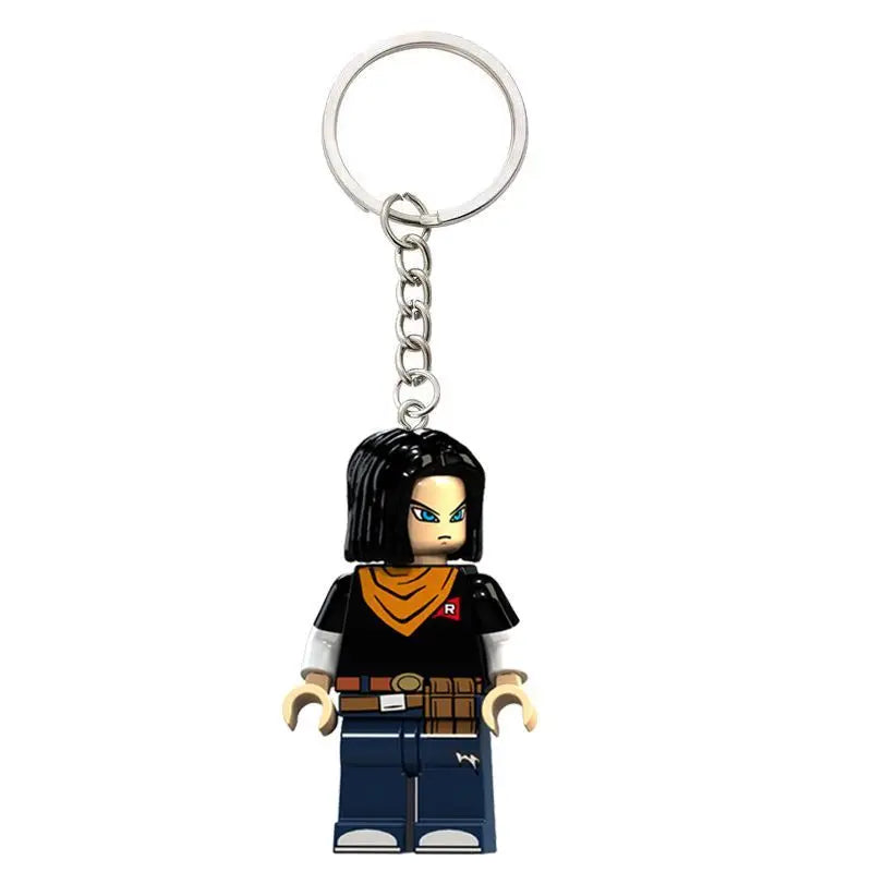 Llavero Coleccionable de Son Goku - Figura Miniatura de Anime