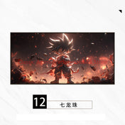 Pintura Colgante Dragon Ball Super Saiyan para Niños y Salones