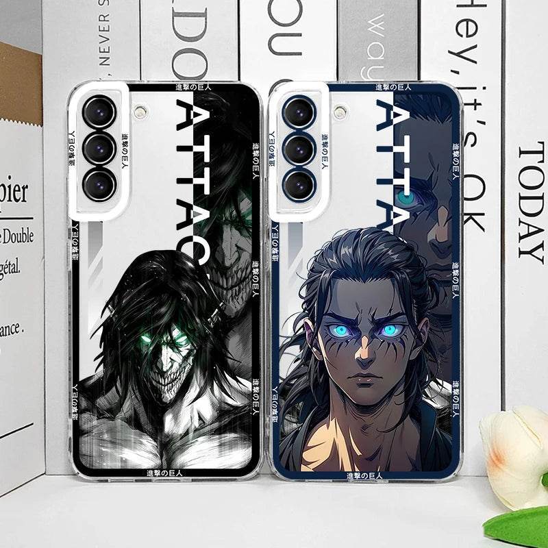 Funda de Teléfono Attack on Titan para Samsung Galaxy - Edición Limitada - GambareG