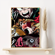 Póster HD Demon Slayer - Decoración Exclusiva y Aesthetic