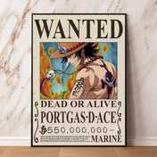 Póster One Piece WANTED