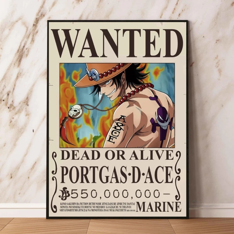 Póster One Piece WANTED