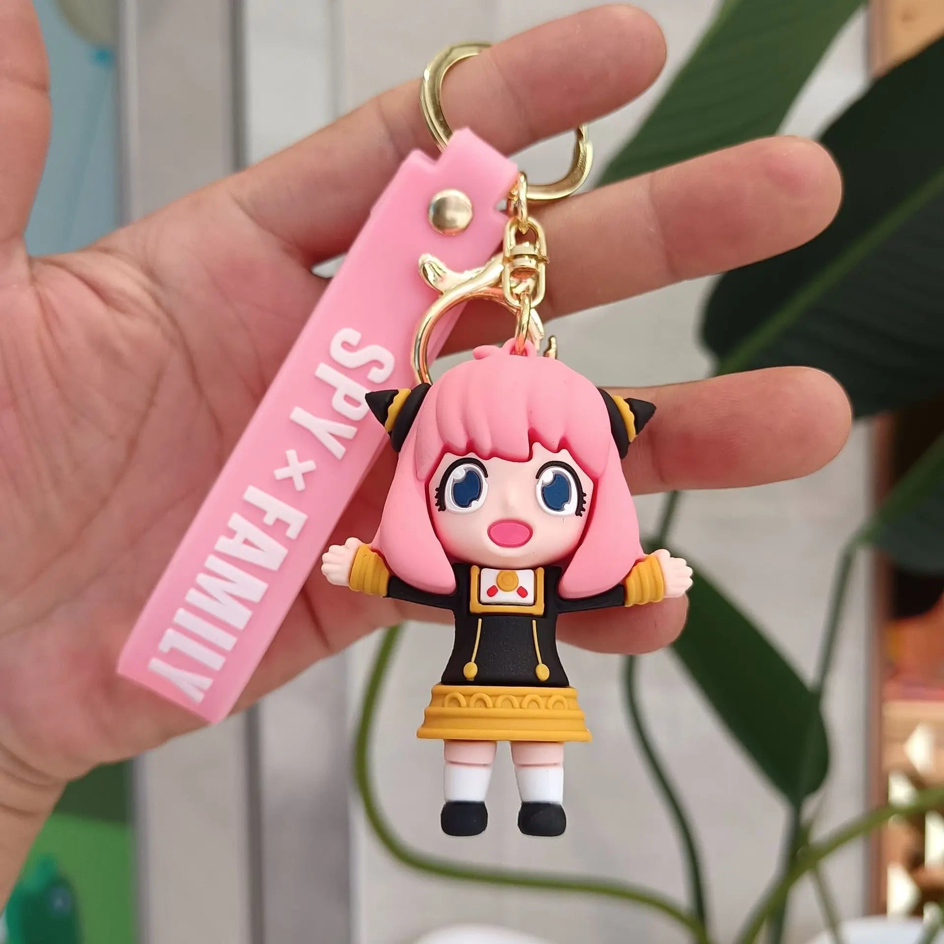 Llavero SPY×FAMILY Kawaii en Silicona PVC - Accesorio Exclusivo para Fans