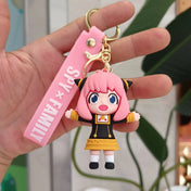 Llavero SPY×FAMILY Kawaii en Silicona PVC - Accesorio Exclusivo para Fans