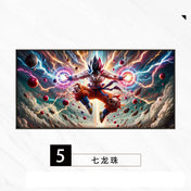 Pintura Colgante Dragon Ball Super Saiyan para Niños y Salones