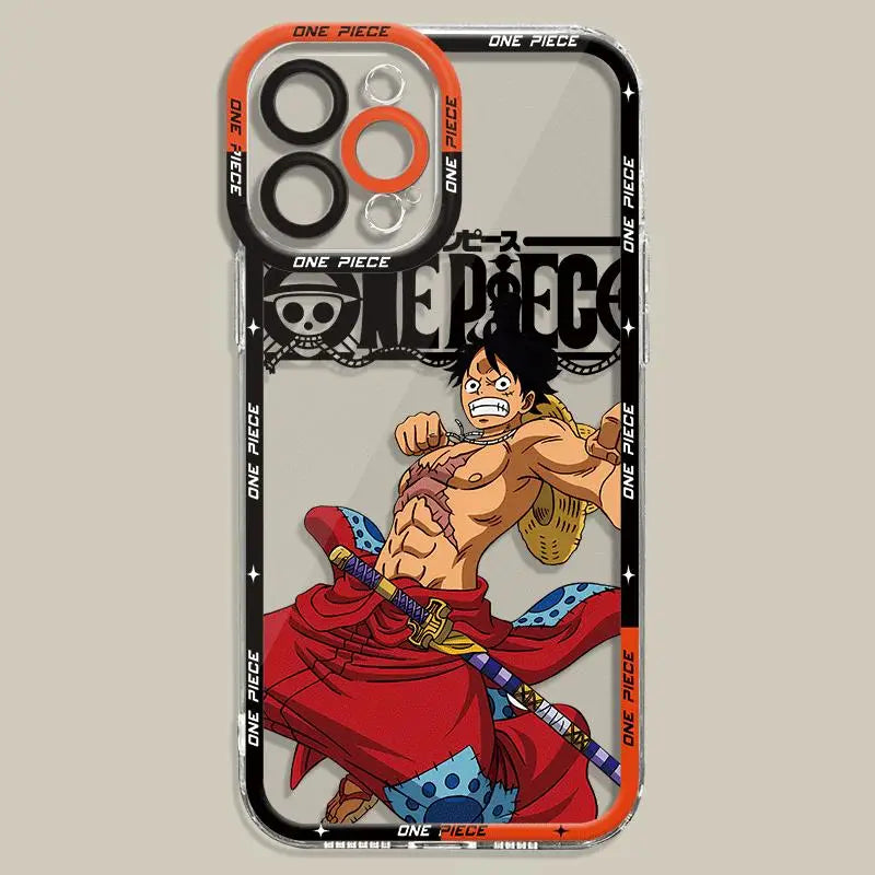 Funda Transparente One Piece para iPhone: Estilo y Protección Exclusiva
