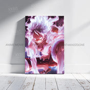 Lienzo Decorativo ONE PIECE - Arte de Monkey D. Luffy Sin Marco