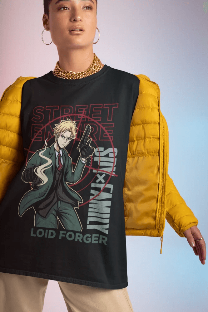 Camiseta Exclusiva SPY x FAMILY Loid Forger Kawaii - GambareG