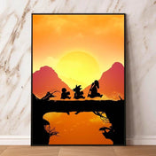 Arte de Pared Exclusivo Dragon Ball Goku para Decoración Moderna - GambareG