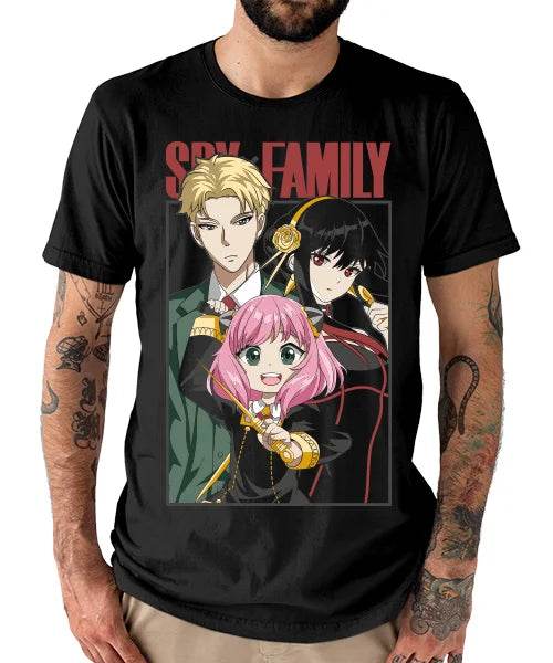 Camiseta Exclusiva Anya X Family para Amantes del Anime - GambareG