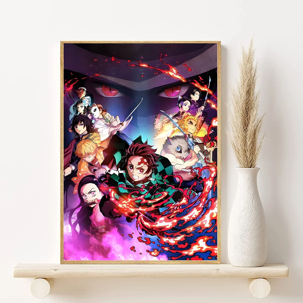 Póster HD Demon Slayer - Decoración Exclusiva y Aesthetic