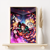 Póster HD Demon Slayer - Decoración Exclusiva y Aesthetic