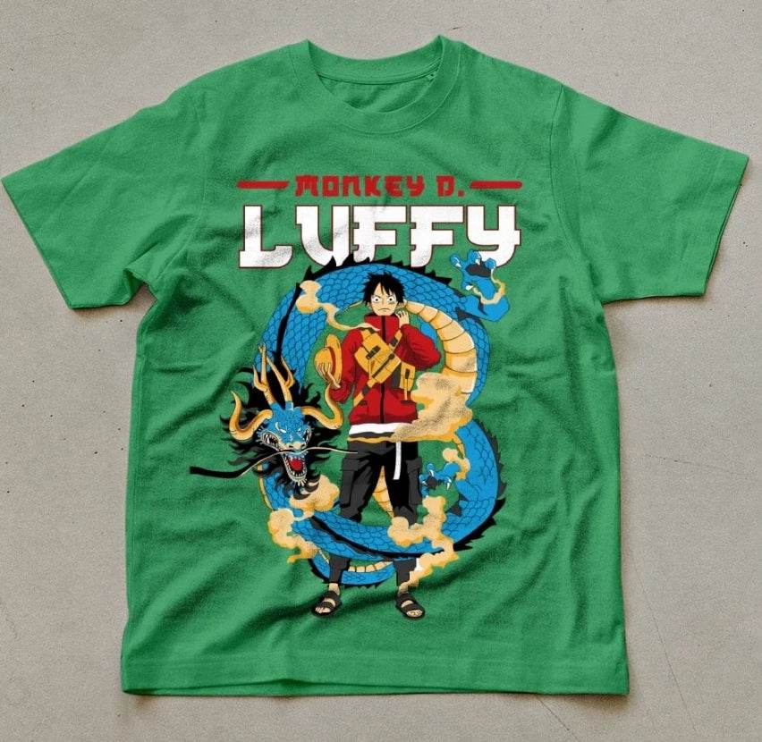 Camiseta Unisex ONE PIECE Nueva Animación Edición Limitada de Algodón - GambareG